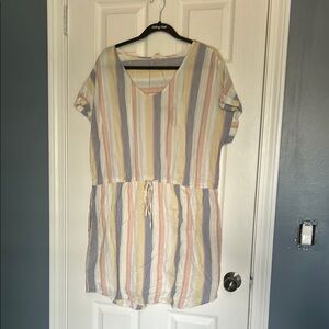 Striped Multicolor Dress